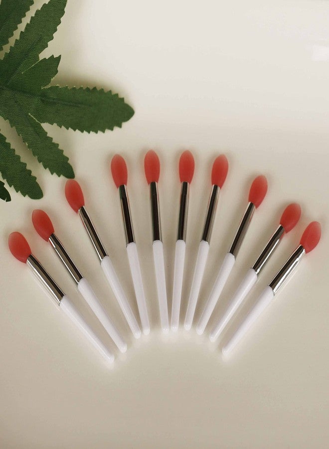 LORMAY 10 Pcs Silicone Lip Mask Brushes. Applicators for Lipsticks, Lip Gloss, Lip Balm and Other Cream Makeup Products (2.4 inches / 6.0cm) - Image 4