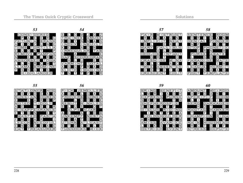 The Times Quick Cryptic Crossword Book 7 100 Worldfamous Crossword Puzzles The Times Crosswords - Image 2