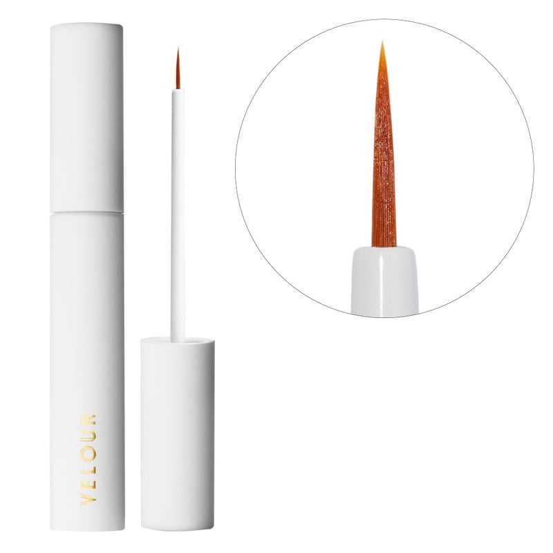 Velour Lashes Velour Strong Eyelash Glue – Super Hold Vegan Lash Glue, Brush on Applicator – Premium, Latex-Free Eye Lash Glue for Strip Eyelash Extensions, Lash Adhesive for False Lashes (Black) - Image 1