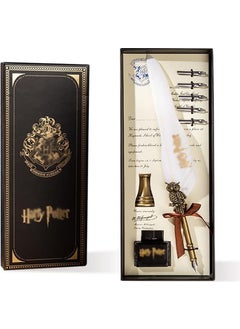Hediyesahibi Harry Potter Designed Feathered Dip Pen Set  - Image 1