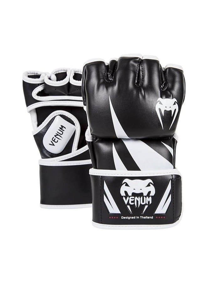 VENUM Challenger MMA Gloves | Size M | Black | Durable Martial Arts Gloves for Training & Sparring - Image 1