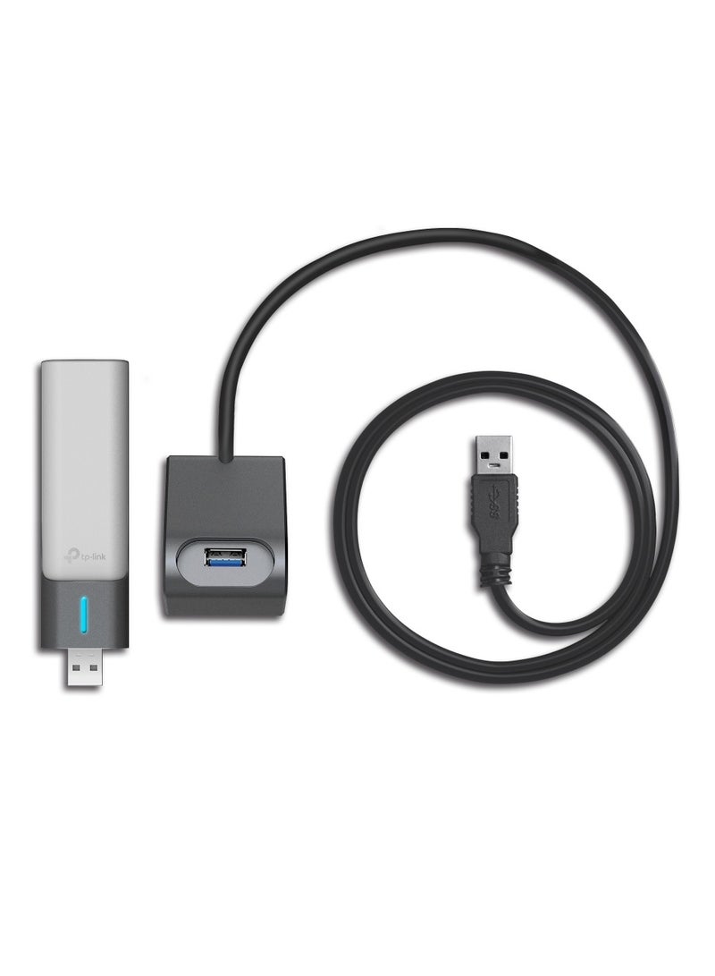 تي بي لينك محول ترقية Archer TX50UH Ultra-Fast WiFi 6 الجديد كليًا، محول USB لاسلكي عالي الكسب AX3000 - Image 3