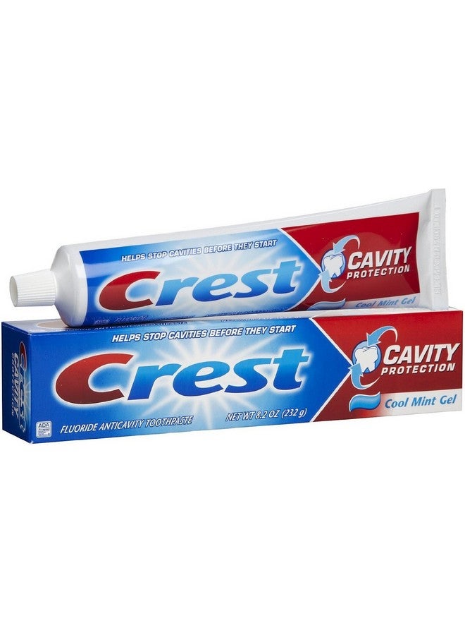 Crest Cavity Protection Toothpaste Gel Cool Mint 8.20 Oz (Pack Of 10)