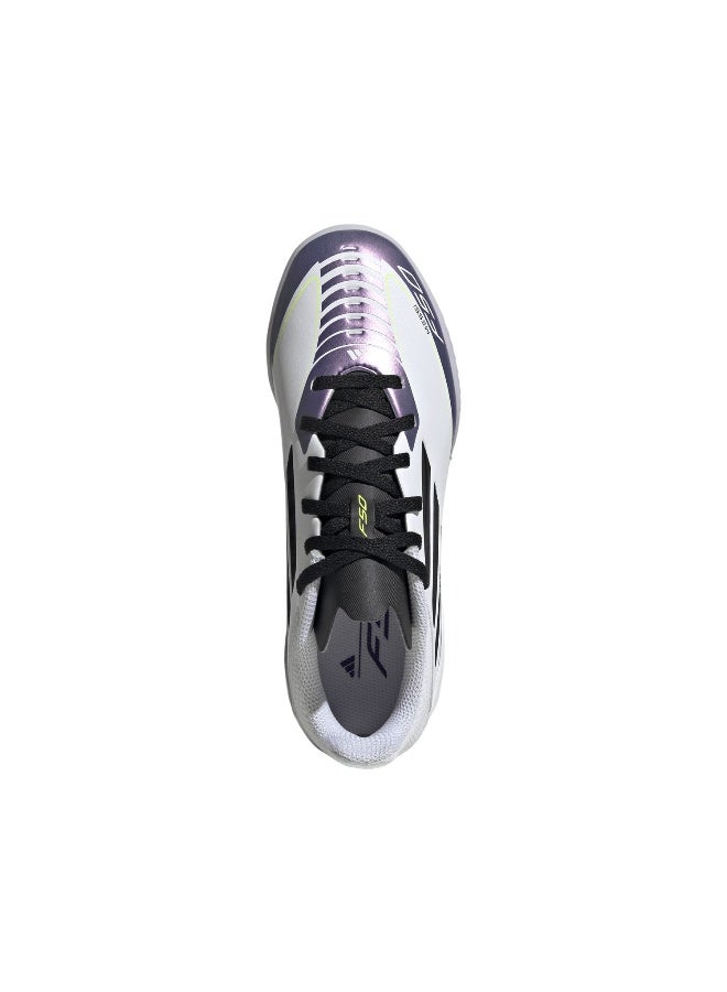Adidas F50 League Tf J Messi White Football Shoes 10K  - Image 2