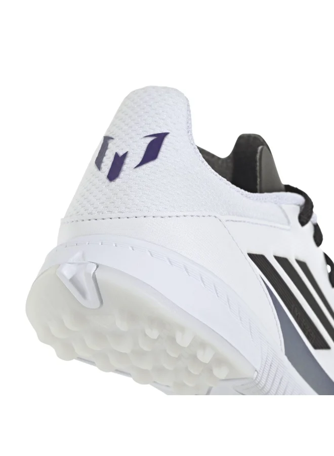 adidas أحذية كرة قدم F50 ليج TF J ميسي أبيض