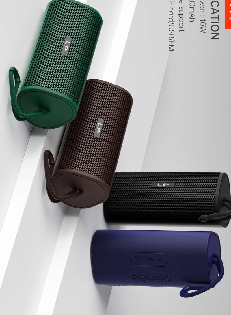 **LP-V99 Portable Wireless Bluetooth Speaker, 10W Output, Rechargeable Battery, Bluetooth 5.4 - Image 2