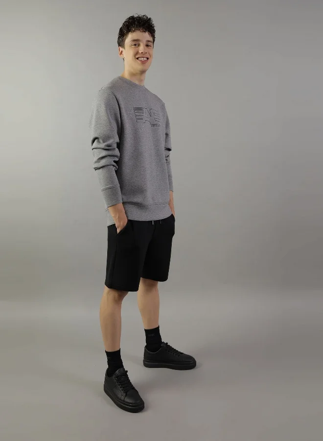 امريكان ايجل AE 24/7 Good Vibes Crew Neck Sweatshirt