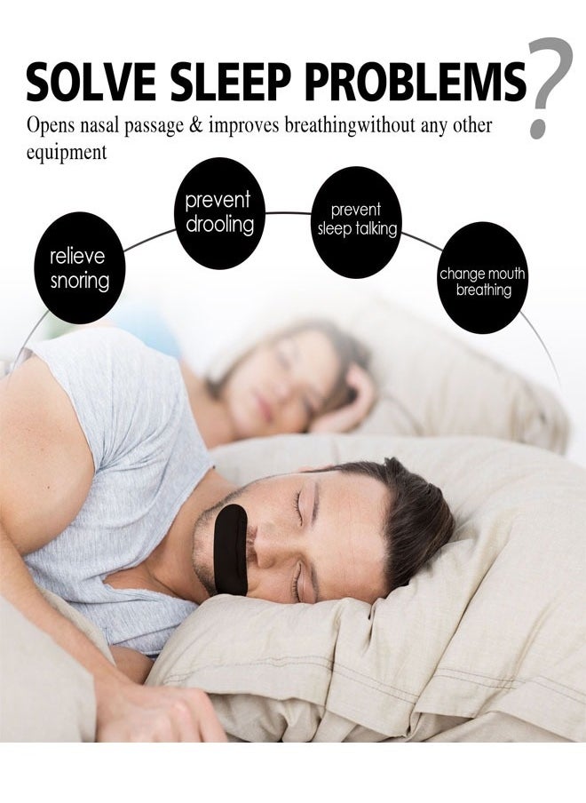 EELHOE - 30 Pcs Stop Snoring Breathe Easier Patch, Super Anti Snoring Solution for Men and Women, Clear the Way to Breathe Better Air, Reduce Snoring, Relieve Nasal Congestion Caused By Colds and Allergies - Image 1