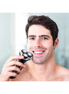 Hatteker Electric Shaver Rotary Razor Men Cordless Beard Trimmer Pop-Trimmer Waterproof  - Image 4