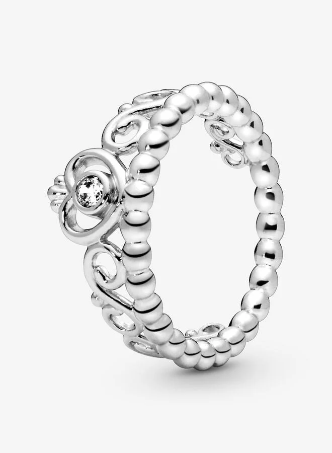 PANDORA Princess Tiara Crown Ring, Size 54