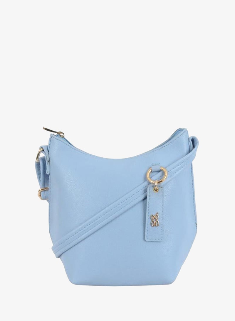 Baggit Women Blue Sling Bag Small Size | Ladies Stylish Casual Cross Body Purse Handbag - Image 1