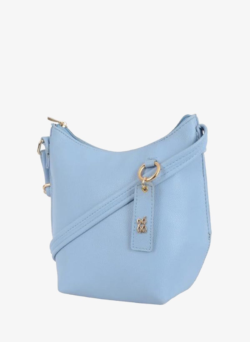 Baggit Women Blue Sling Bag Small Size | Ladies Stylish Casual Cross Body Purse Handbag - Image 3