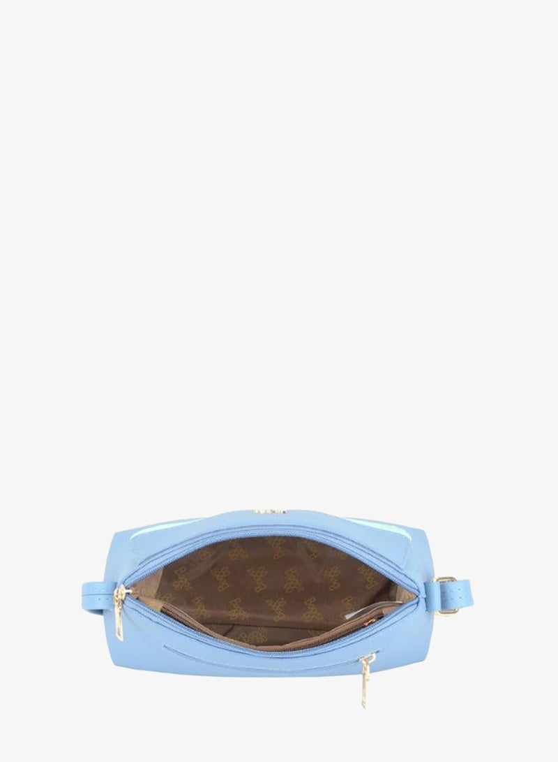 Baggit Women Blue Sling Bag Small Size | Ladies Stylish Casual Cross Body Purse Handbag - Image 5