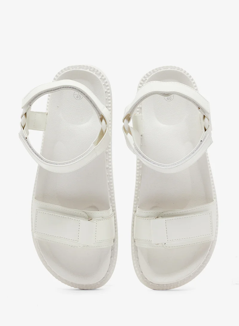 جينجر صندل مسطح كاجوال