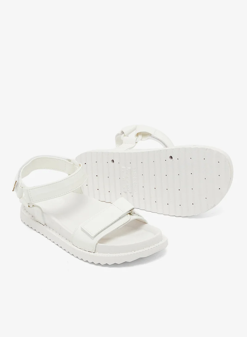 جينجر صندل مسطح كاجوال