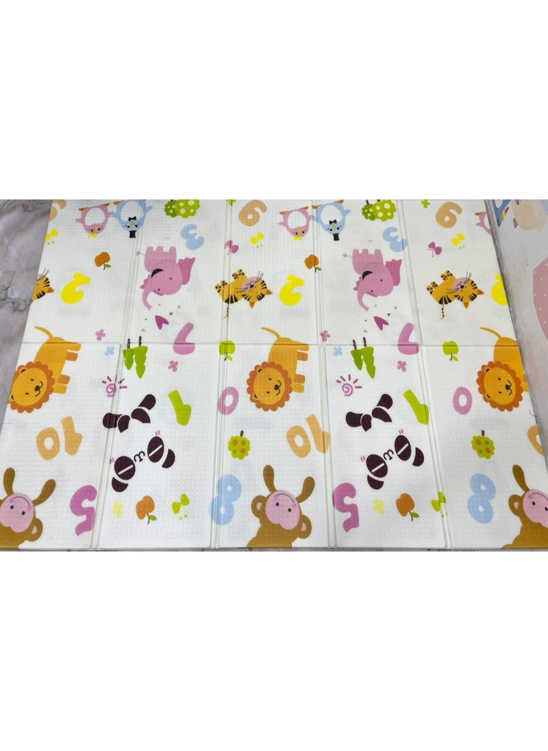 Baby Play Mat - Large Foam Crawling & Activity Mat for Infants & Toddlers - Assorted Designs - 200x150cm  - Image 4
