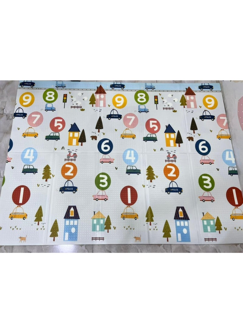 Baby Play Mat - Large Foam Crawling & Activity Mat for Infants & Toddlers - Assorted Designs - 200x150cm  - Image 5