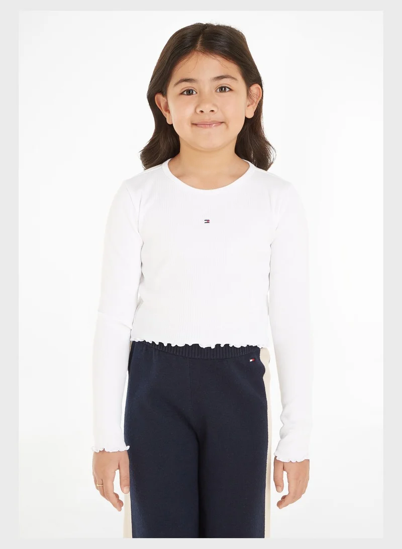 TOMMY HILFIGER Kids Essential Rib Top