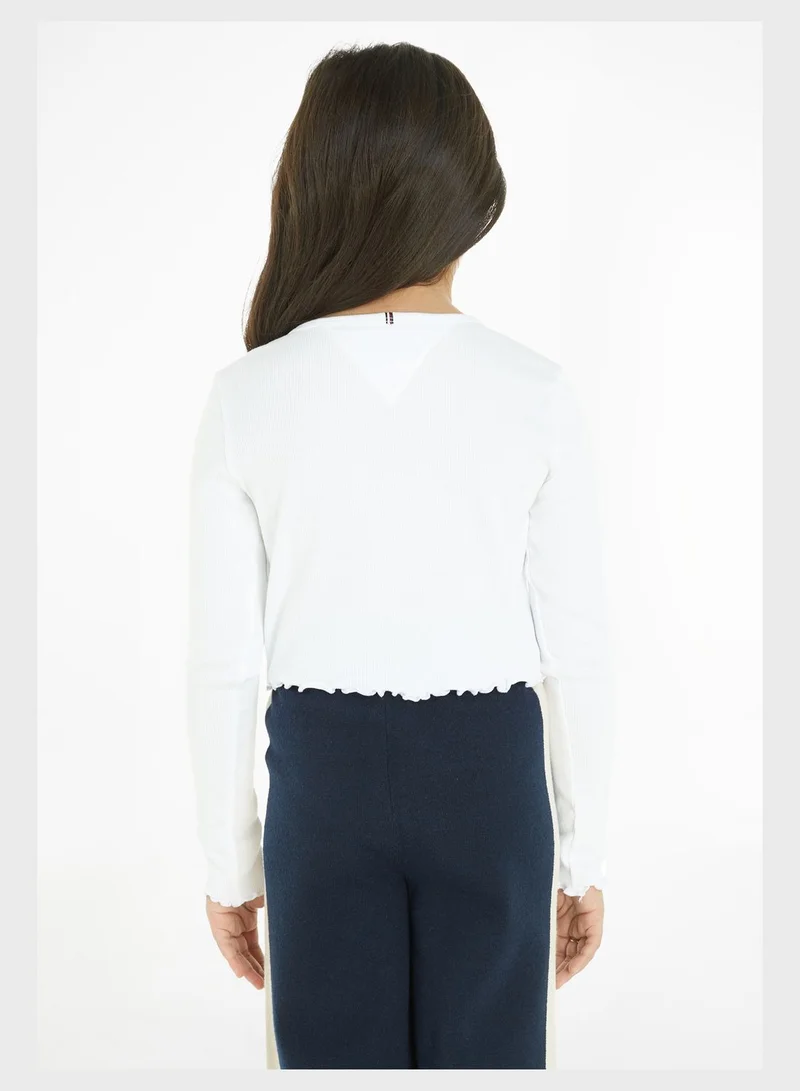 TOMMY HILFIGER Kids Essential Rib Top