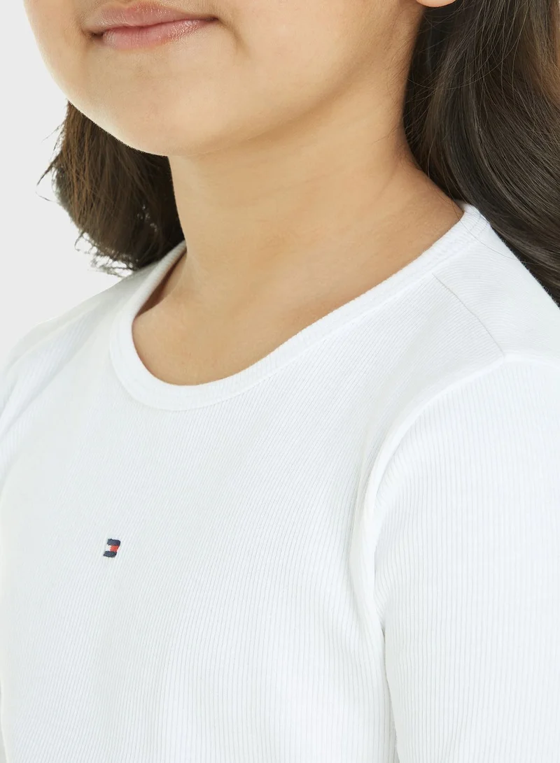 TOMMY HILFIGER Kids Essential Rib Top