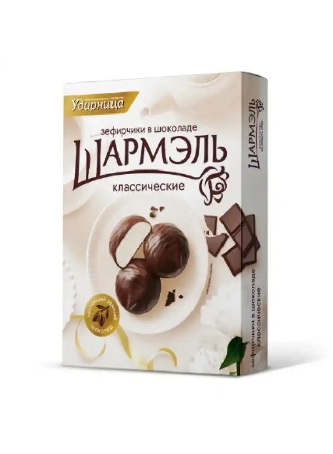 Charmel Chocolate-Covered Mini Zephyr Classic 120g