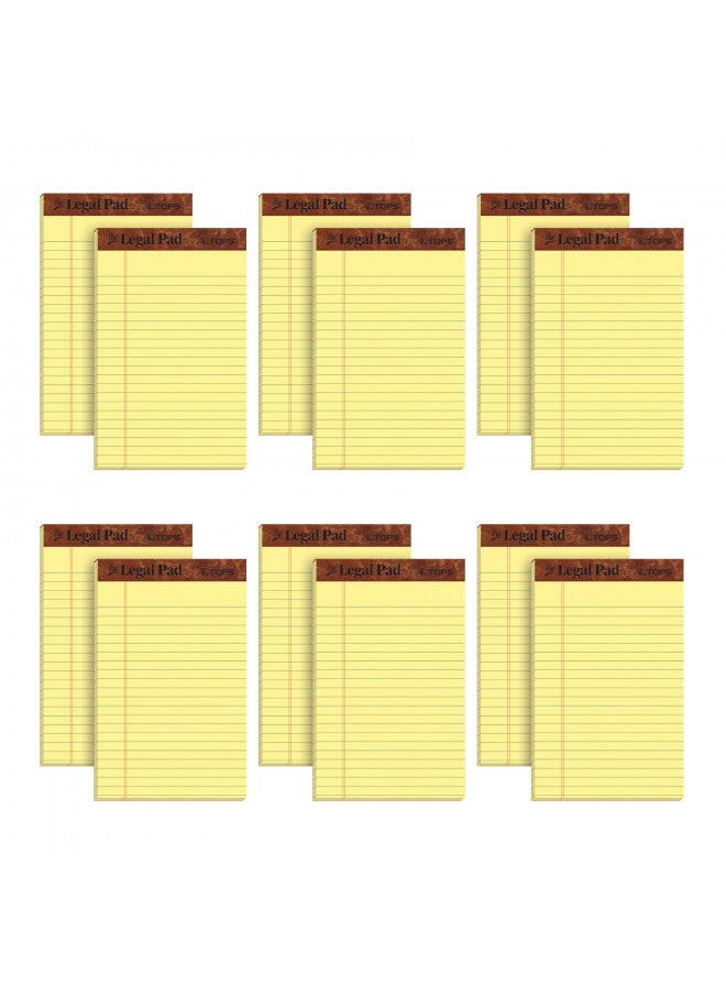 TOPS 5 x 8 Legal Pads, 12 Pack, The Legal Pad Brand, Narrow Ruled, Yellow Paper, 50 Sheets Per Writing Pad, Made in the USA (7501) - pzsku/Z0C65C9D890ECE6E83AAEZ/45/_/1731077909/1fe97c68-2f18-4b5e-ba57-848ac4672e3e