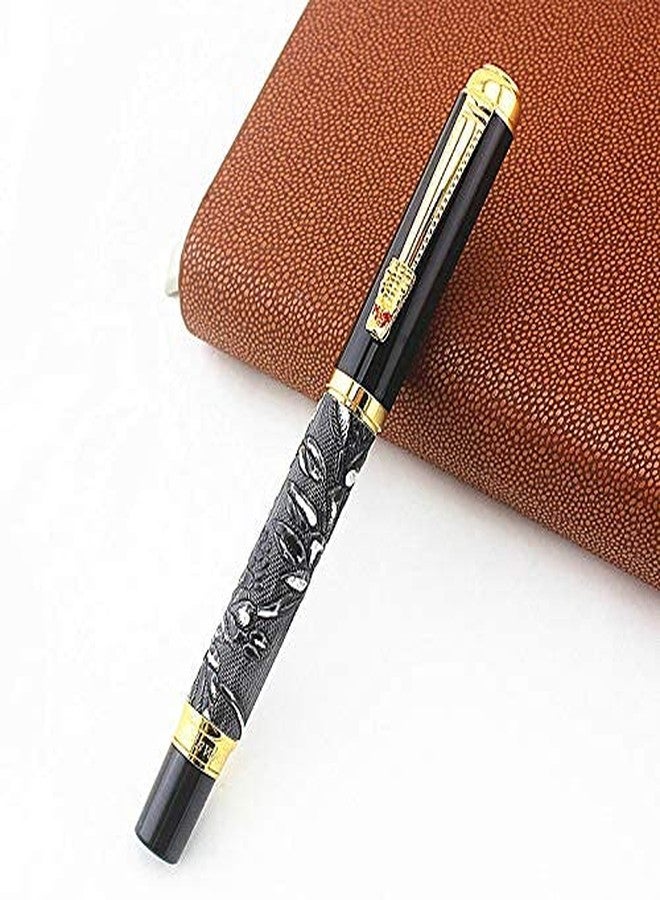 ABAJ Dikawen 24 CT Gold Plated Fountain Pen(Color May Varry) - Image 4