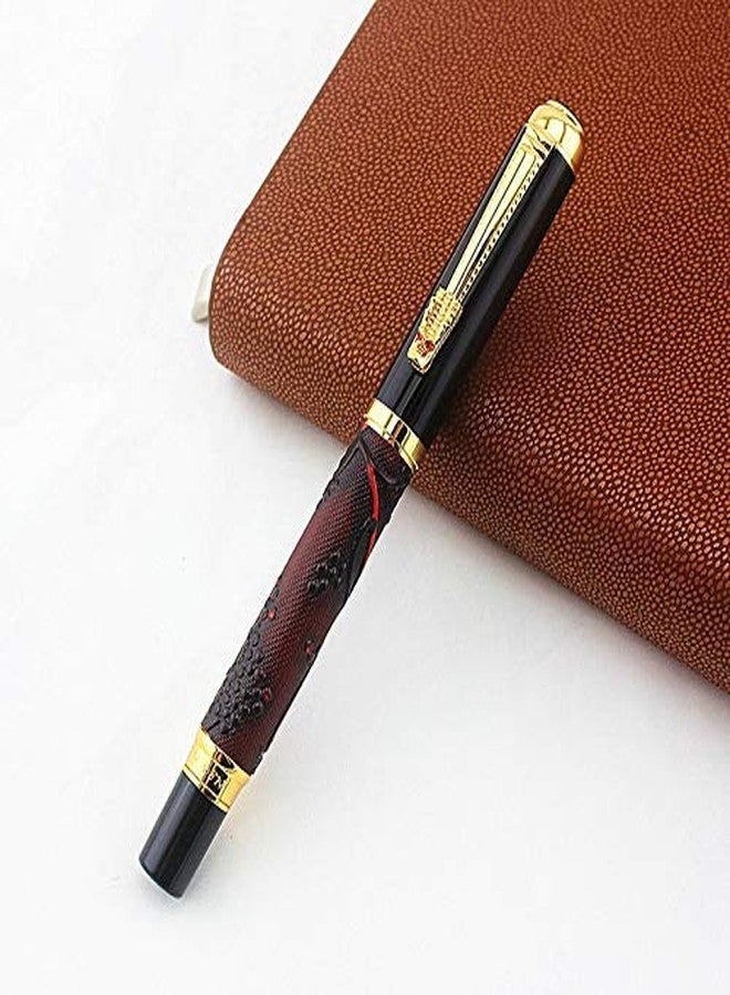 ABAJ Dikawen 24 CT Gold Plated Fountain Pen(Color May Varry) - Image 3