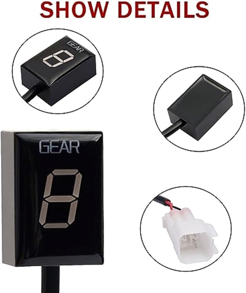 Wivplex 1-6 Gear Display Indicator for KVF 750 ATV - Image 2
