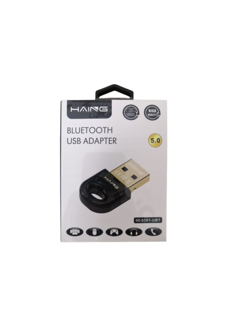 Haing Blutooth dongle 5.0 support all headphone and devices haing HL-0501-UBT - Image 1