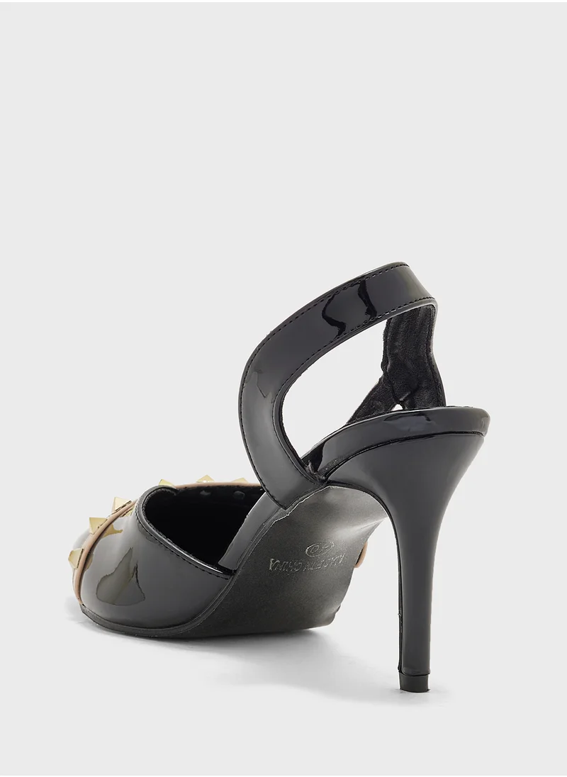 ايلا Stud Sling Back Pump