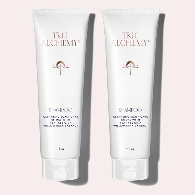 Tru Alchemy Hair La Vie Shampoo for Growth, Volume & Scalp Health | Naturally-Derived with Tea Tree & Peppermint Oil plus Keratin & Saw Palmetto | Sulfate & Paraben Free | 9 oz. (2-Pack) - Image 1