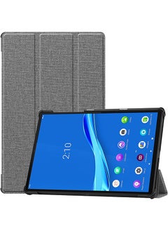 Procases For Lenovo Tab K10 2021 M10 Fhd Plus Case 10.3 Inch 2020 2Nd Gen Slim Smart Cover Stand Hard Shell Case For 10.3 Inch Tab K10 Tb-X6C6L Tb-X6C6F Tb-X6C6X M10 Plus Fhd Tb-X606F Tb-X606X–Lightgrey  - Image 1