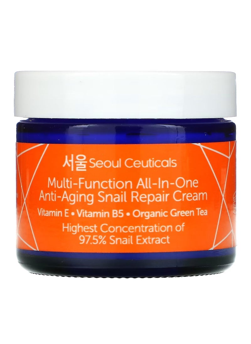 seoulceuticals Multi-Function All-In-One Anti-Aging Snail Repair Cream 2 fl oz 60 ml 