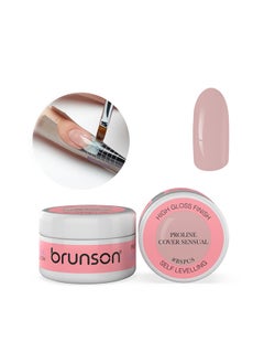 brunson Solid 3d Gel Self Levelling Sculpting Non-Sticky Hand For Nail Art Design 30 ml, BSPCS 