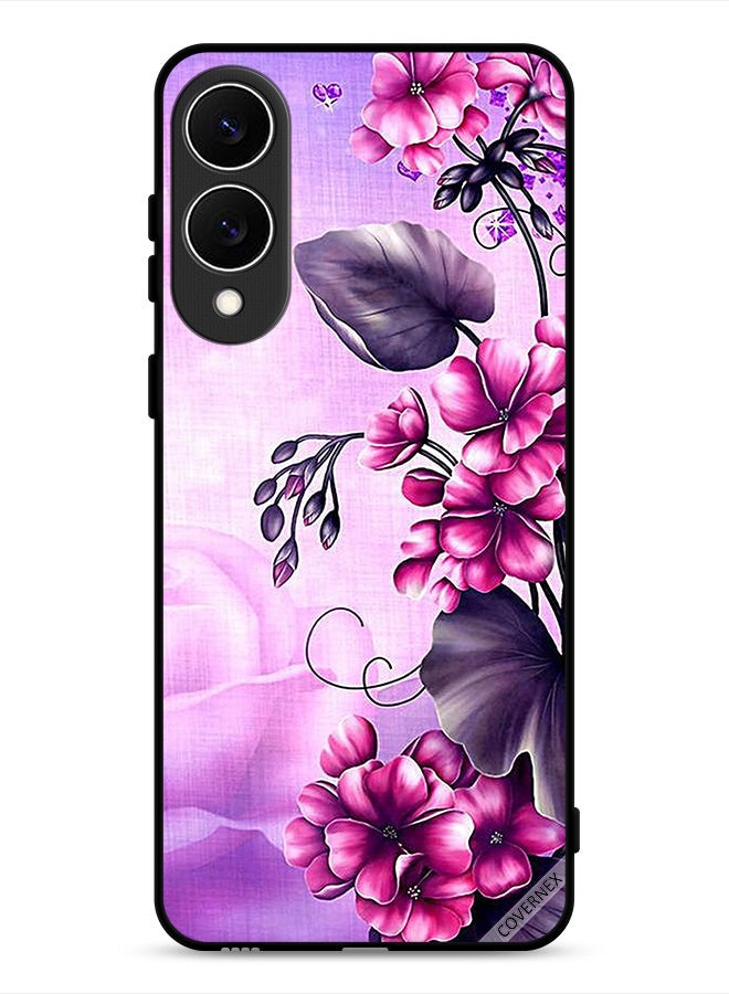 Covernex Samsung Galaxy S25 Edge Protective Case Cover Romantic Flowers Wallpaper - Image 1
