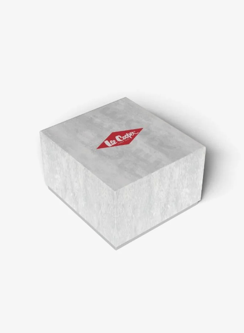 Lee Cooper  Unisex Metal Analog Ring Watch LC08357.360 - 18.5 mm  | Best Price UAE