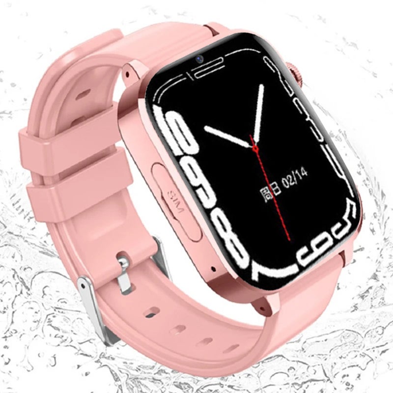 Kids Smart Phone Watch: White 4G Smart Watch - Accurate LBS WiFi Positioning Child Tracker Watch for Kids at School Park Home - Image 2