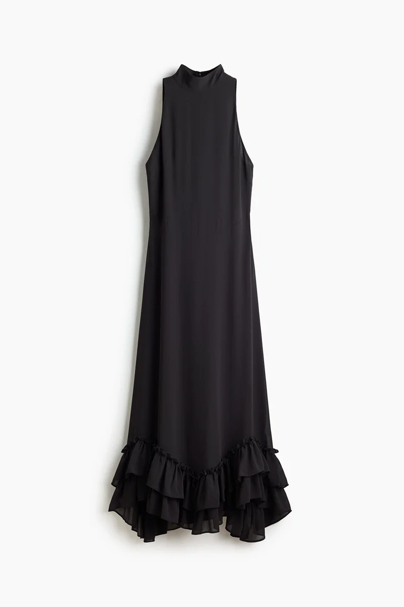 H&M  Ruffled maxi dress for Women | Best Price UAE