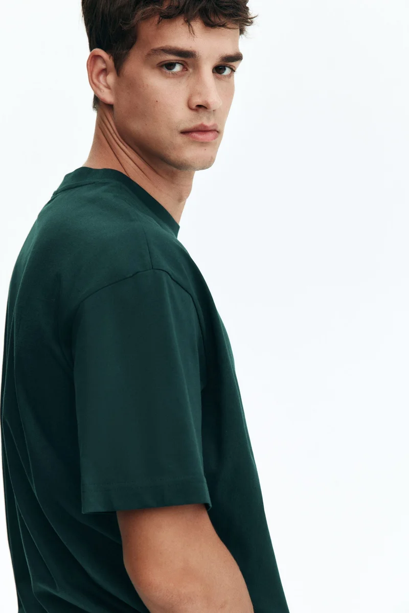 اتش اند ام تي شيرت فضفاض