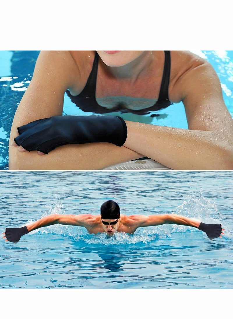 KASTWAVE Aquatic Gloves Help Upper Limb Resistance + Swimming Nose Clip (14 Packs, Multi-Color), With Waterproof Silicone Size Suitable For Men, Women And Adults  - Image 5