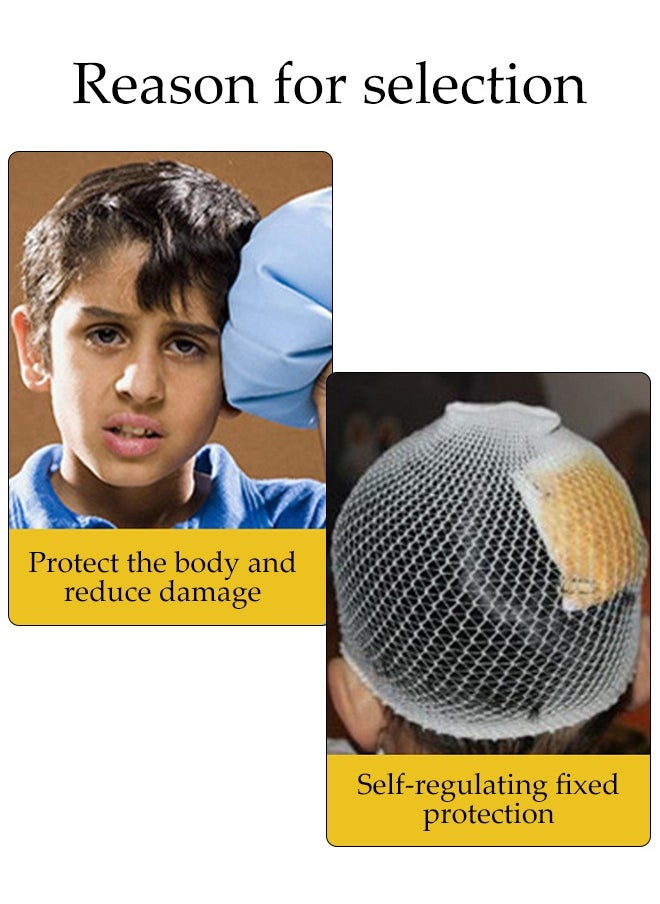 DUNISO Children's Football Helmets,Goalkeeper Helmet,Youth Football Head Guards, Scrum Caps, Goalie Football Eva Safety Anti-Collision Soft Hats, Ski And Cycling Head Guards  - Image 5