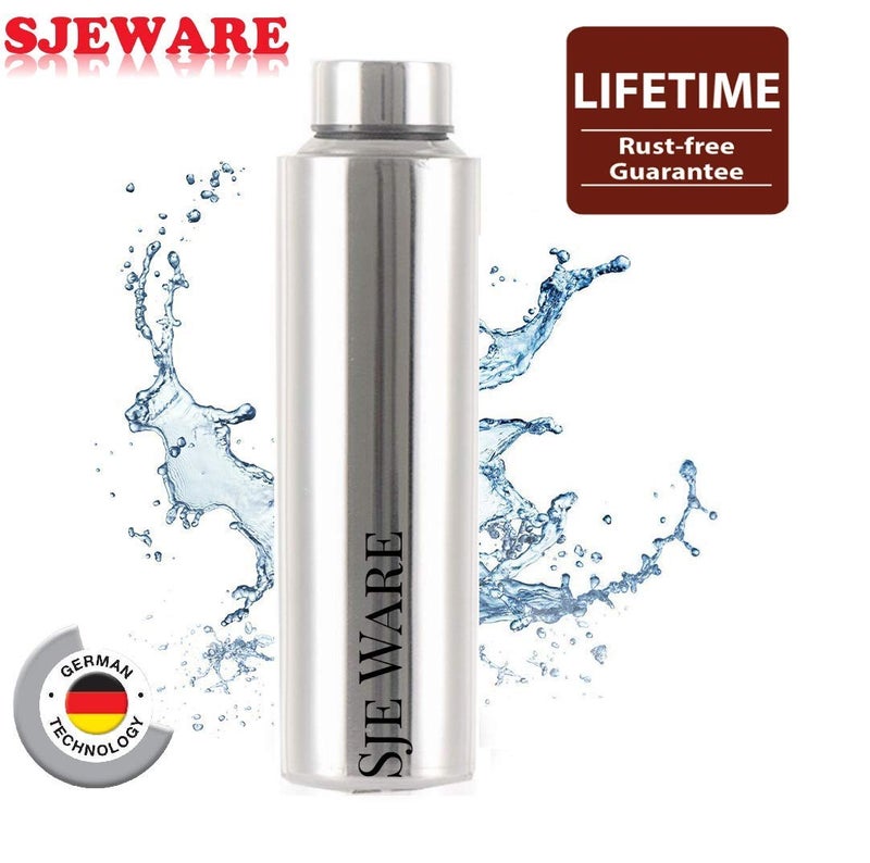 SJE WARE Vone Stainless Steel Water Bottle Fridge Bottle Set of 6 pcs Size 1 Litre - Image 2