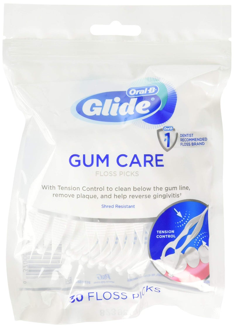 Glide Pro-Health Advanced Floss Picks 30 Ea,30 Count (Pack of 2) - Image 1