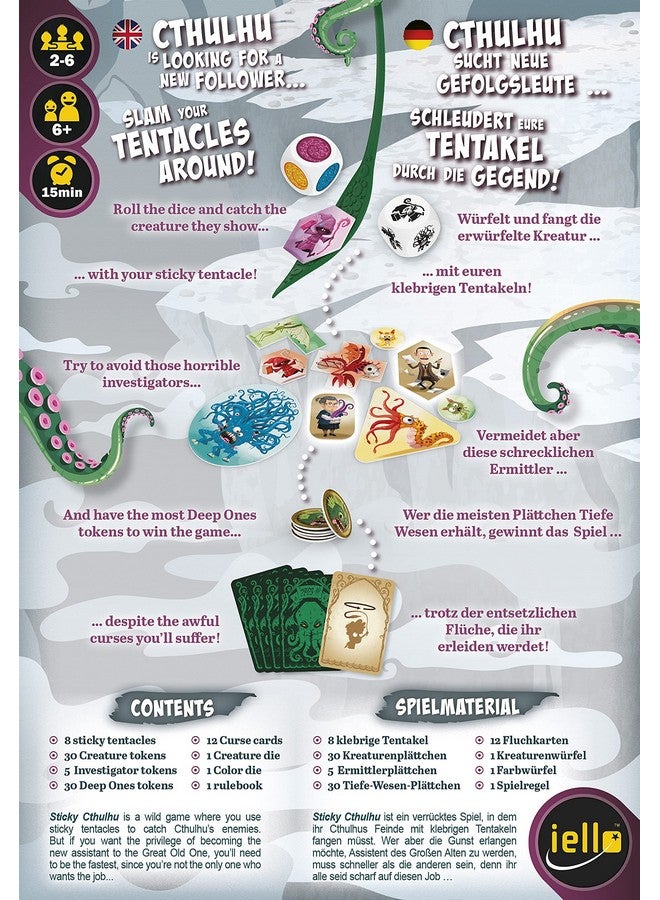 iello Sticky Cthulhu Board Game - Image 2
