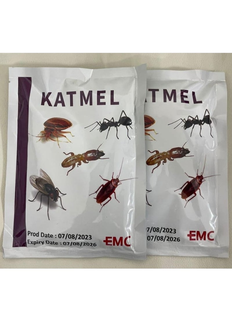 Generic Katmel Household Insecticide Powder to Eliminates Cockroaches, Bedbugs, Ants and Flying Insects 500grams  - Image 2