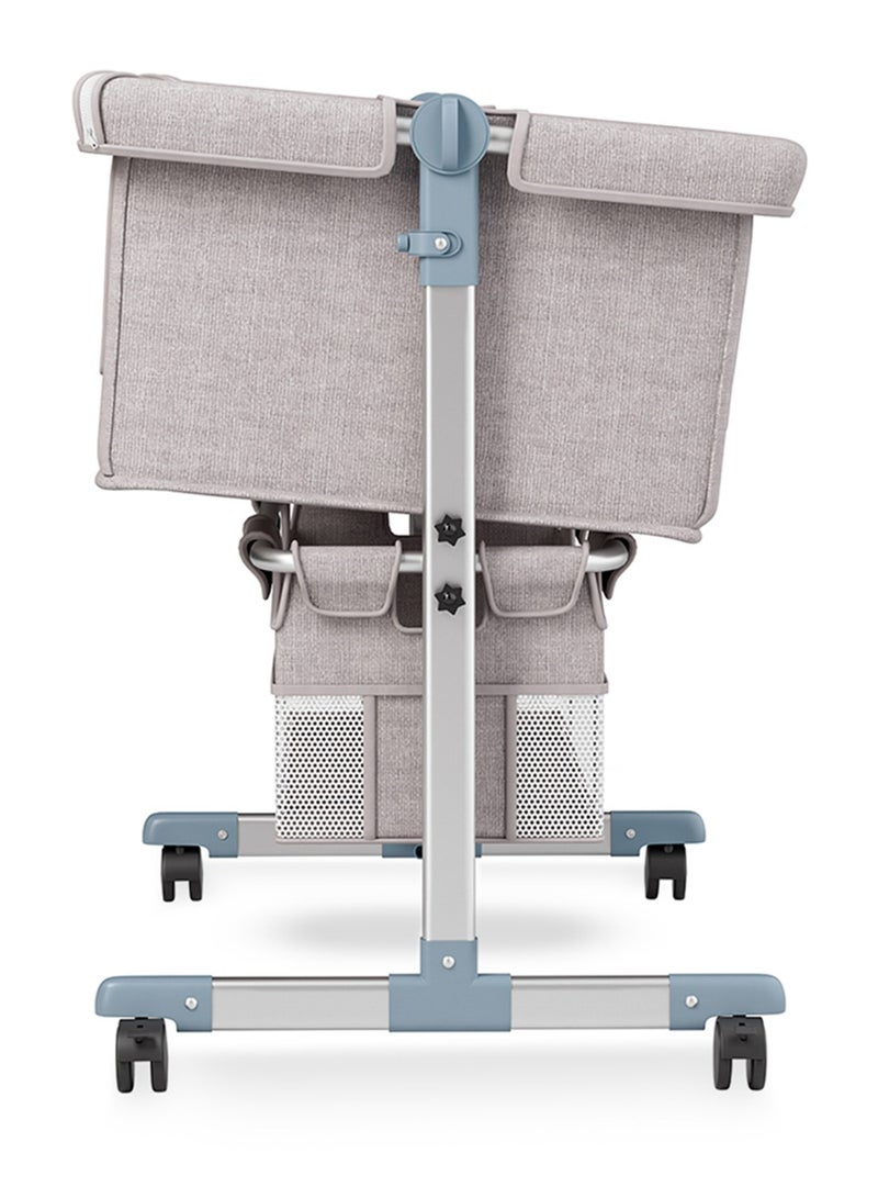 TEKNUM سرير أطفال بجانب السرير مع شبكة للبعوض - عاجي، 95x60x80 سم - Image 3