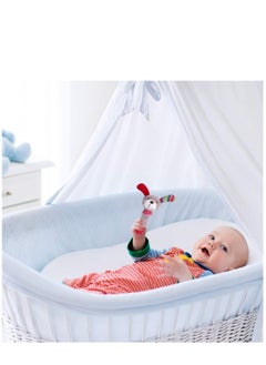 KASTWAVE Baby Rattle Toy Plush Animal Toys Teether Shaker Spin Rattle Newborn Soft Rattle Toy Sensory Early Developmental Toy for Infant Babies  - Image 3