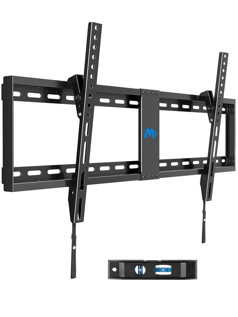 Mounting Dream Tilt TV Wall Mount for Most 4284 inch TV Universal Tilt TV Mount Wall Bracket with Low Profile Design Max VESA 800x400mm and 132 LBS Easy for Centering on 16 18 24 32 Studs - Image 2