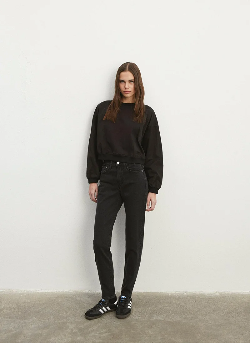 مافي بنطلون جينز سيندي مد سموك